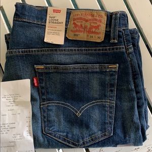 Brand new 569 Levi’s  34x30